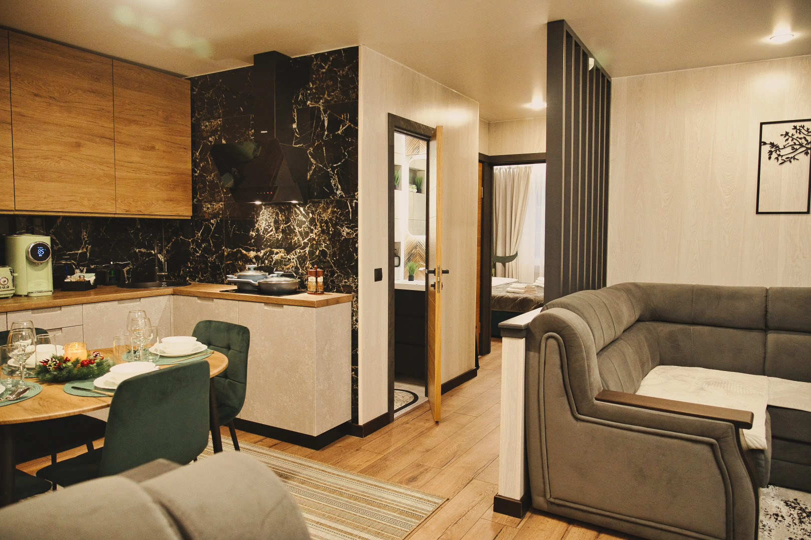 Апартамент Второй Дом Карелия, бесконтактное заселение 24/7, работа с юр. лицами