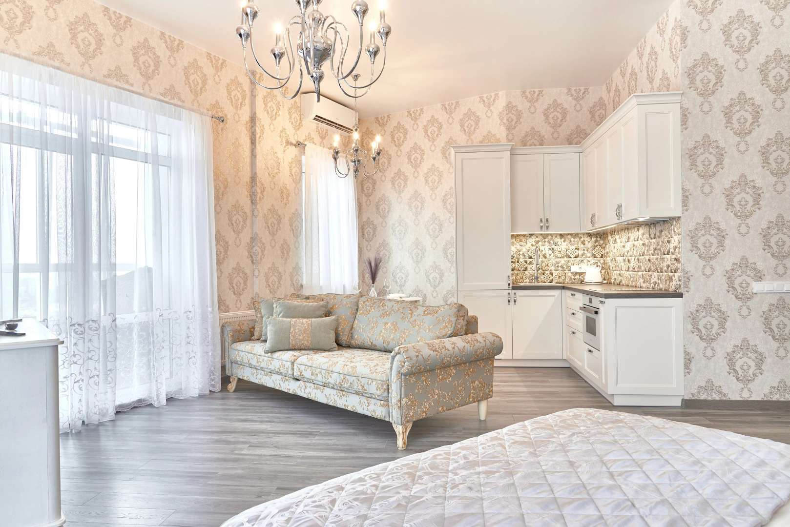 Апартаменты Румер с шикарным видом с 24 этажа