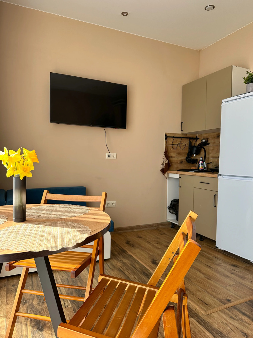 Апартаменты Студия с панорамным видом на море и олимпийский парк