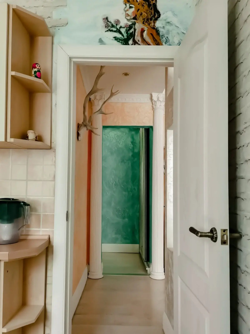 Квартира в античном стиле