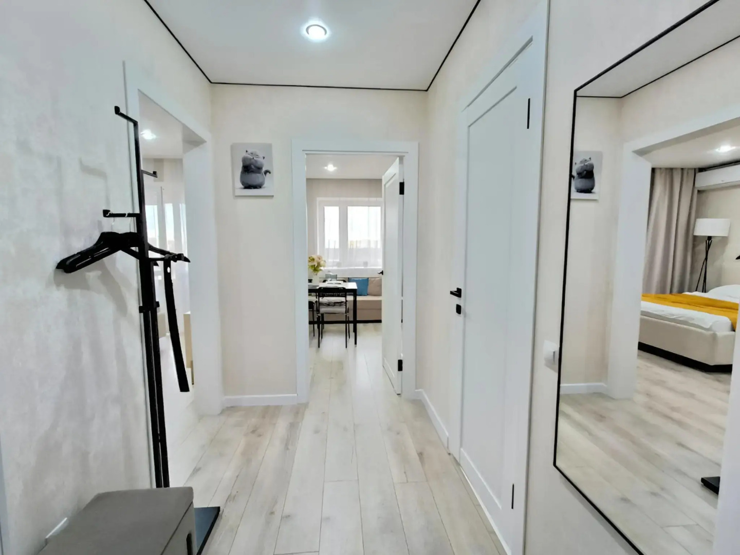 Квартира 6 местная с новым ремонтом около метро Горки парка и ТЦ