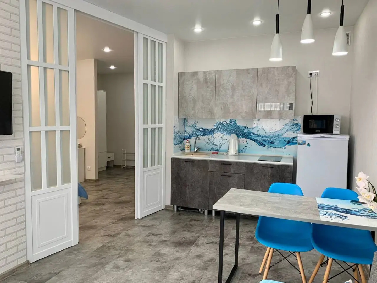 Апартаменты Морент с дизайнерским ремонтом в ЖК «Фрукты»