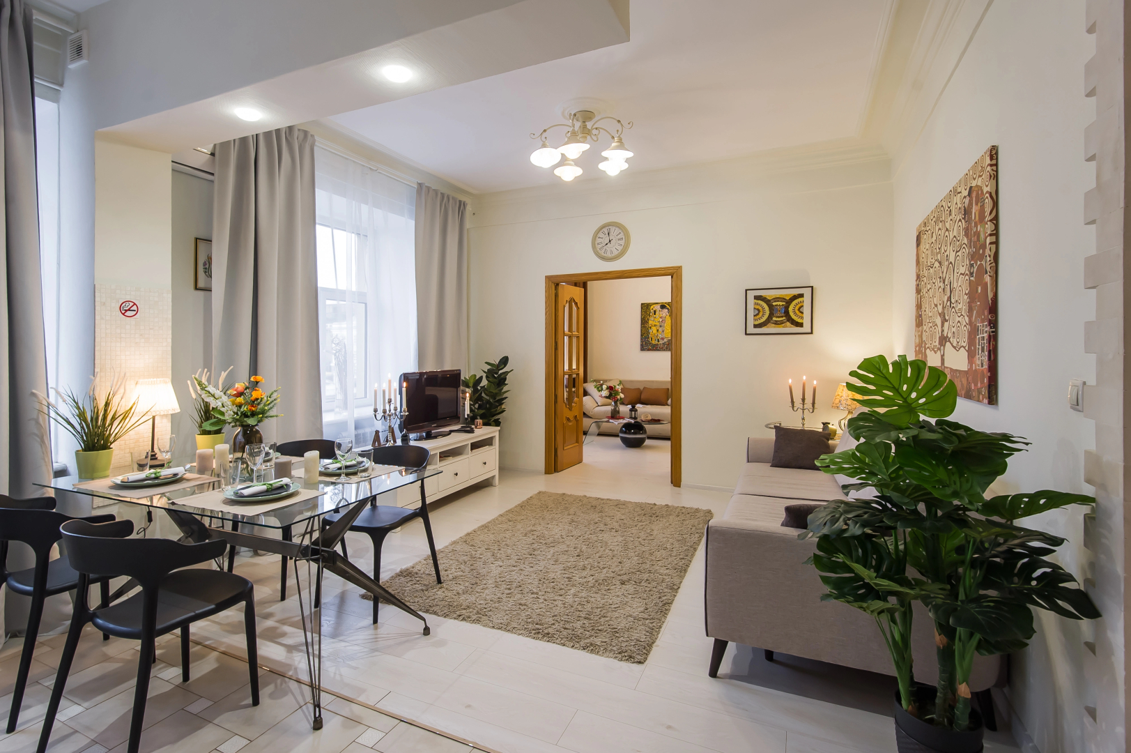 Квартира GM Apartments с Видом на МИД