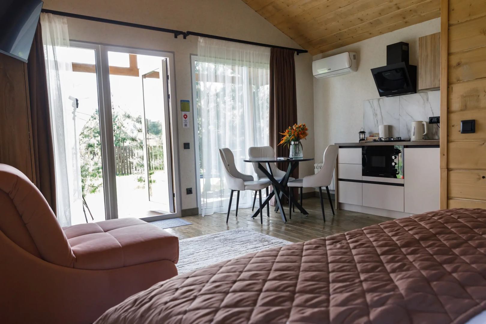 Частный дом 44м в лесной зоне рядом со Звенигородом