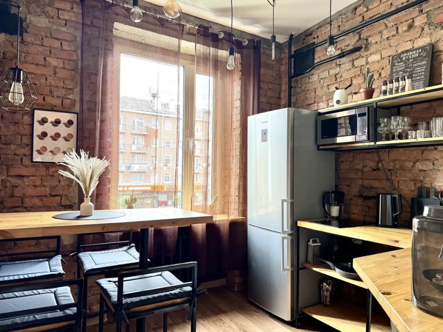 Апартаменты двухкомнатные Hygge Karelia в стиле Loft