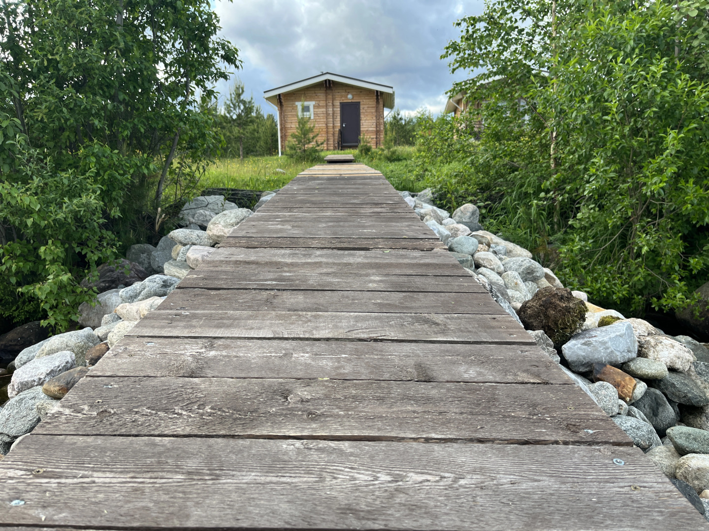 Дом Для Отпуска на Берегу Озера Маслозеро