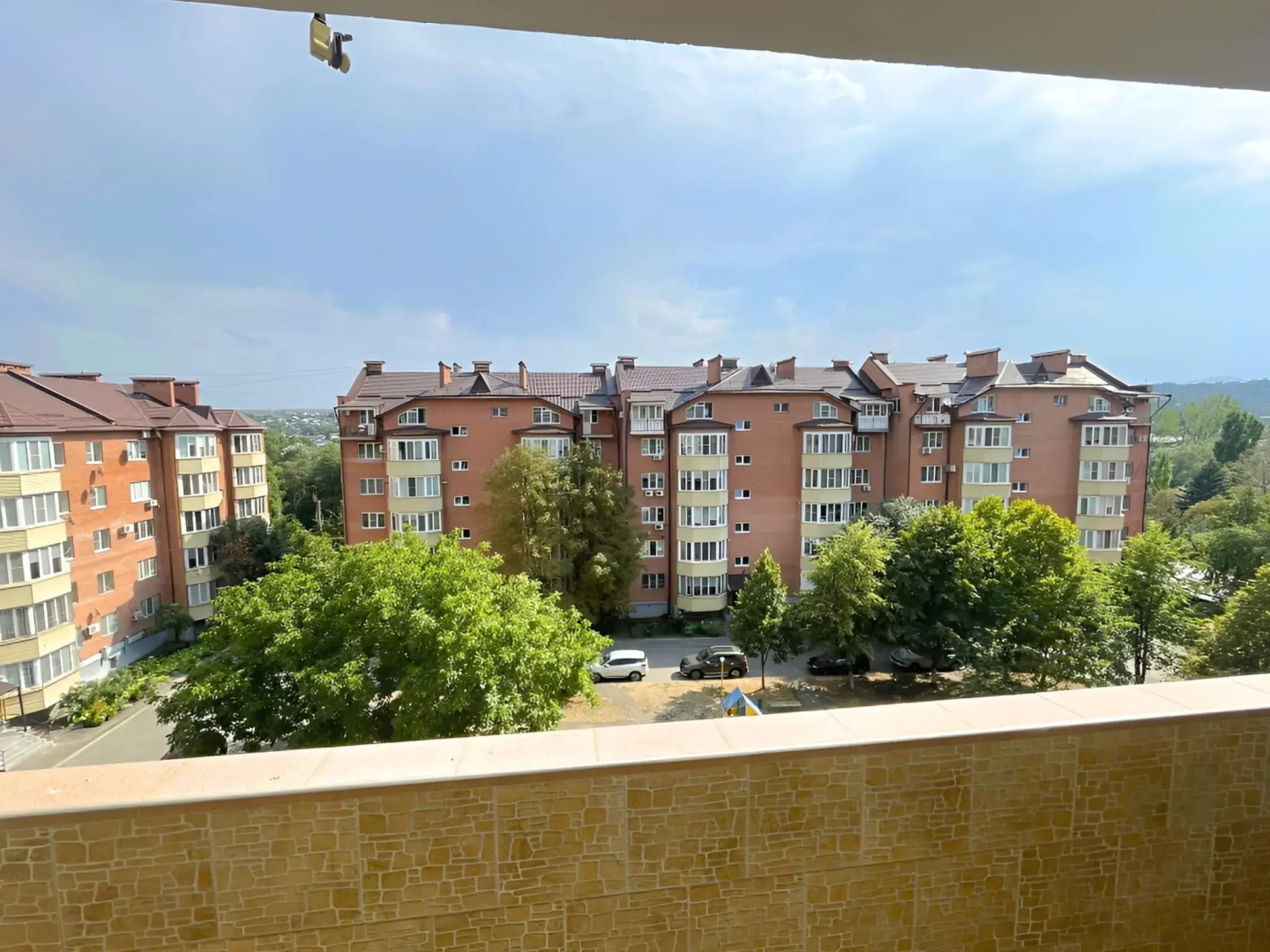 Квартира для большой семьи в курортной зоне Пятигорска с балконом и видом на гору Машук