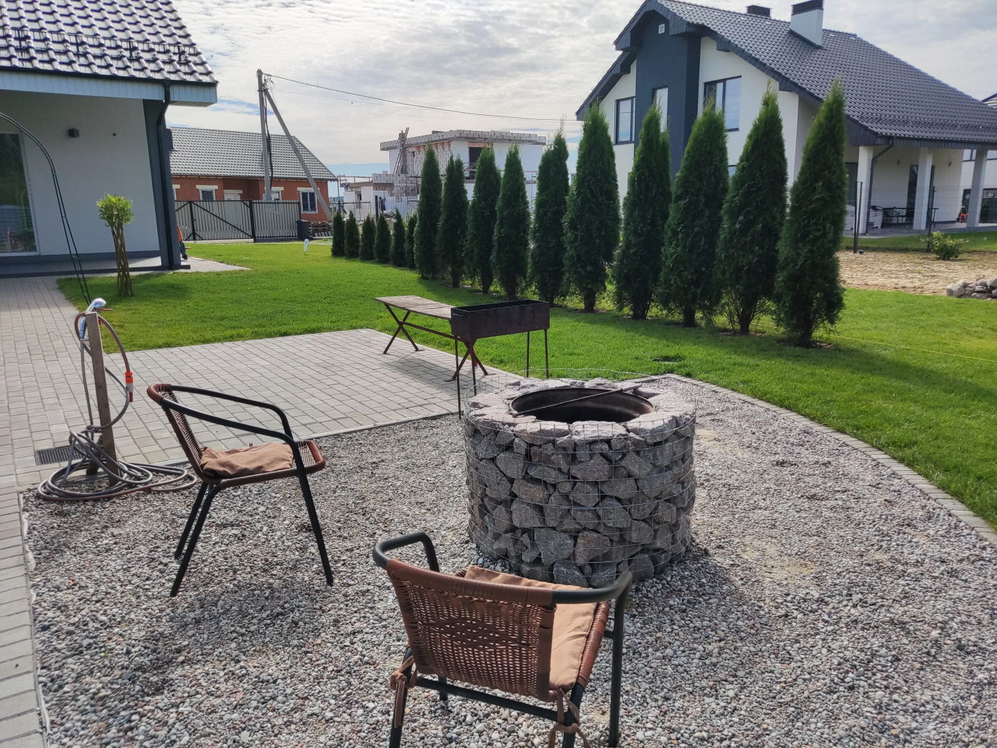 Частный дом 50 с Террасой и Мангальной Зоной