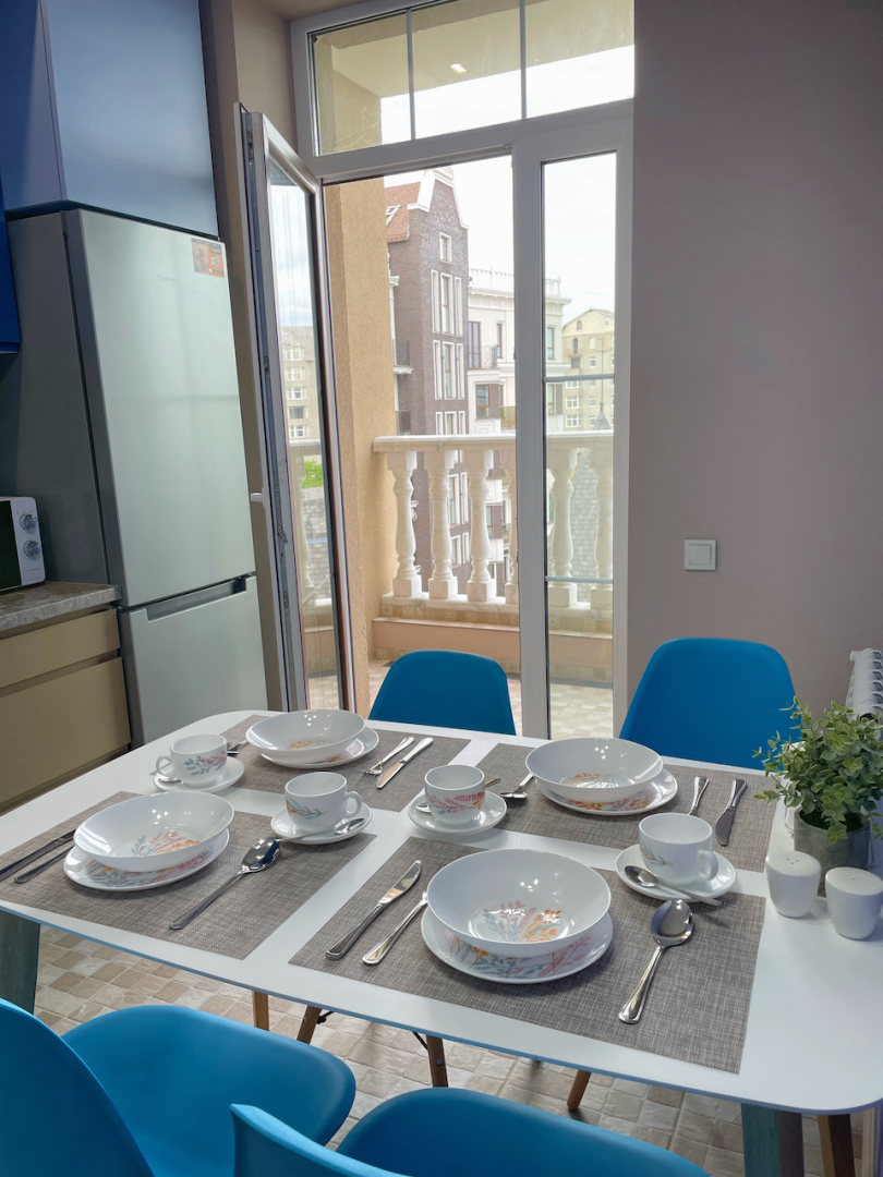 2-к Апартаменты в 2 минутах от моря