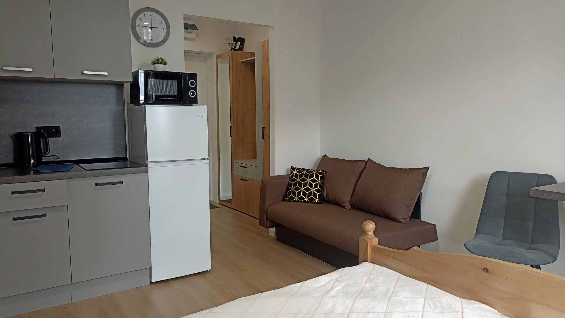 Квартира Студия в Современном ЖК При Въезде в Город