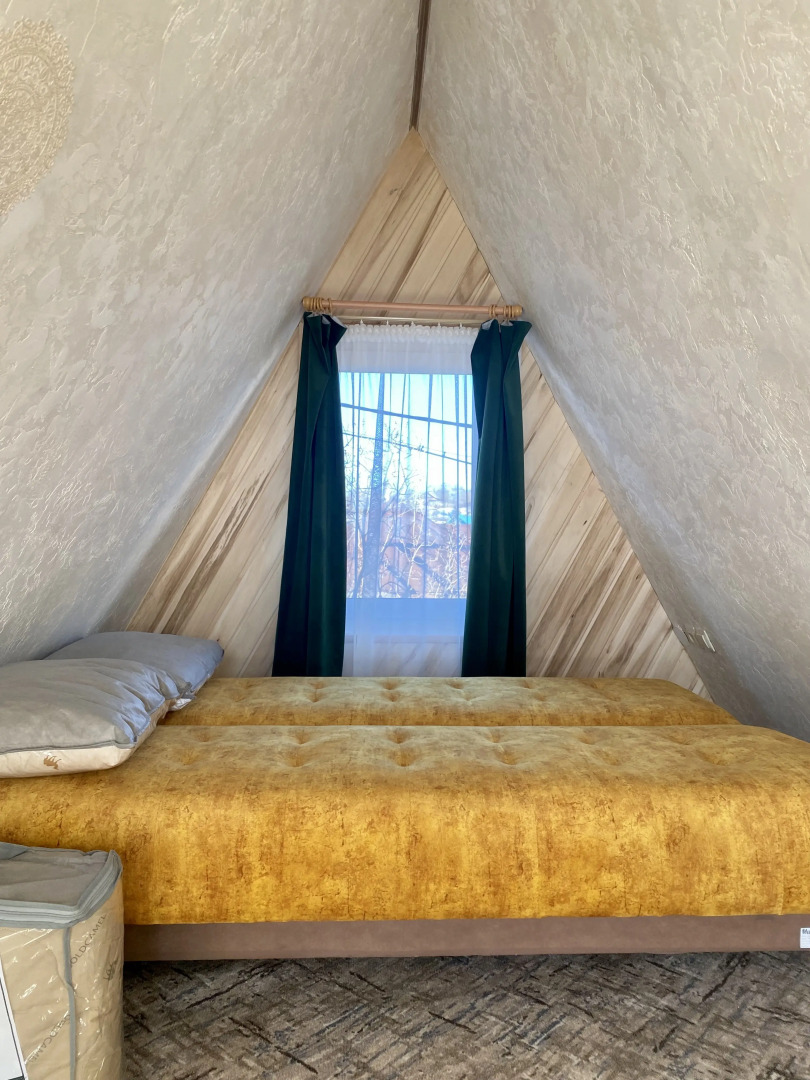 Частный дом Уютный Афрейм с сауной