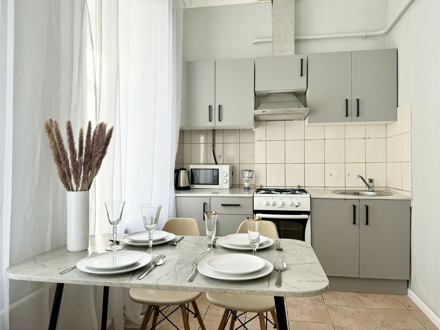 Квартира Уютная Квартира с большой кухней