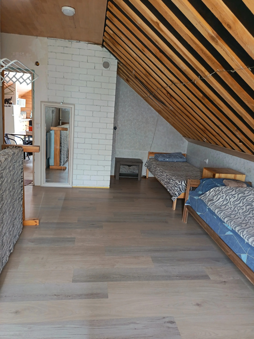 Частный дом Часть этажа или весь мансардный этаж частного дома