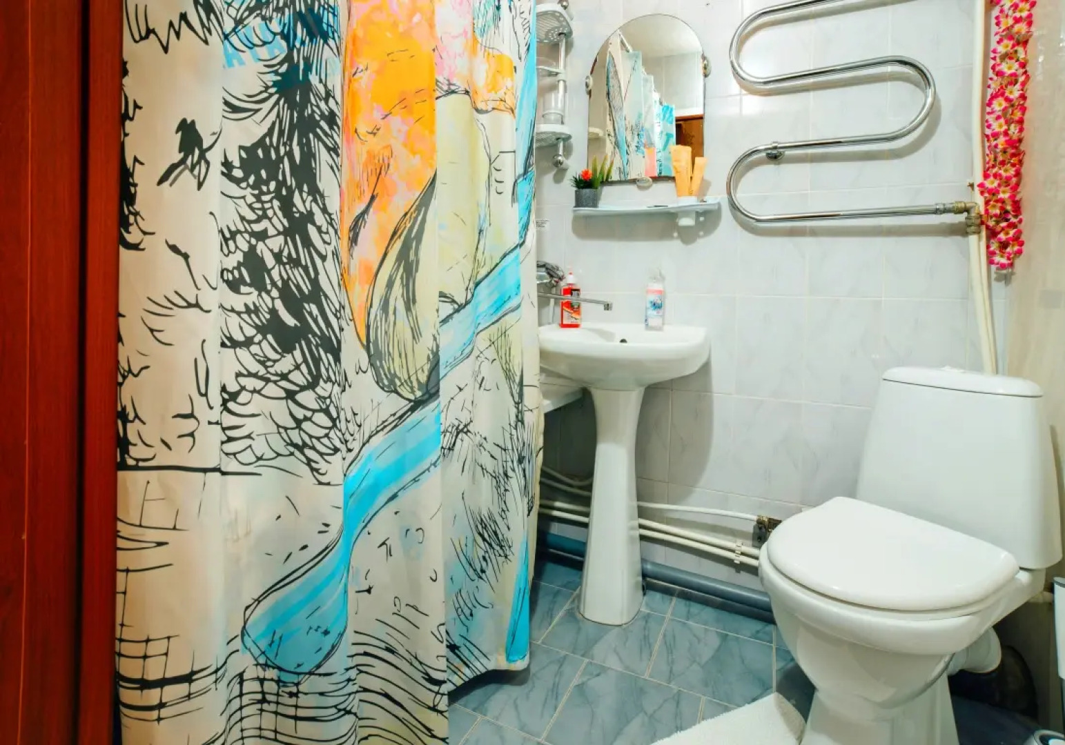 Апартаменты Семейные с Балконом и Красивым Видом в Тырнаузе от Квартирукинг