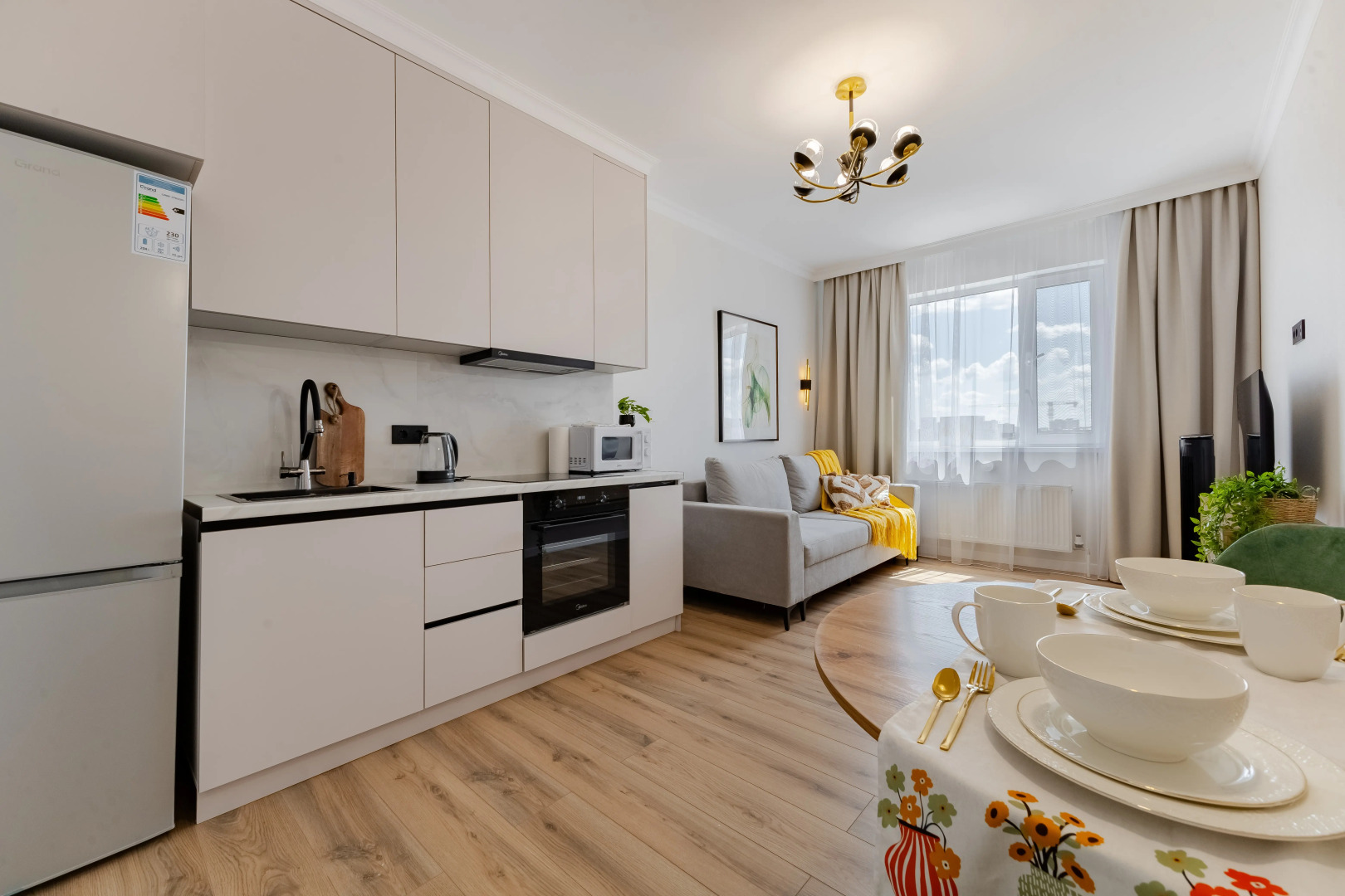 Квартира Oasis на левом берегу новый ремонт