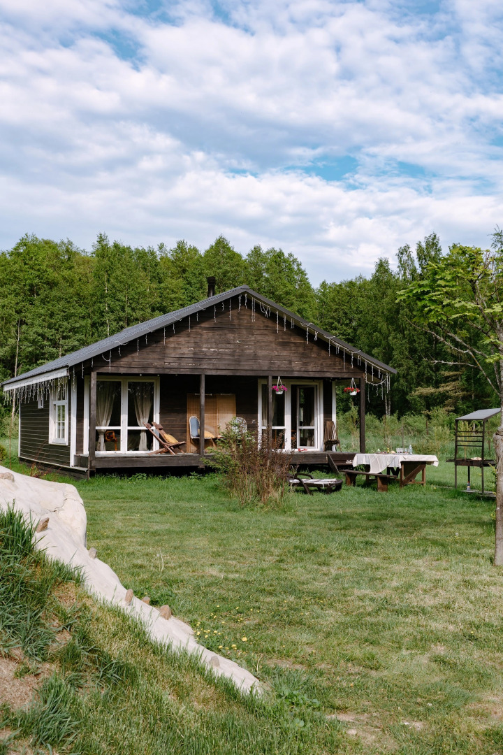 Шале с камином