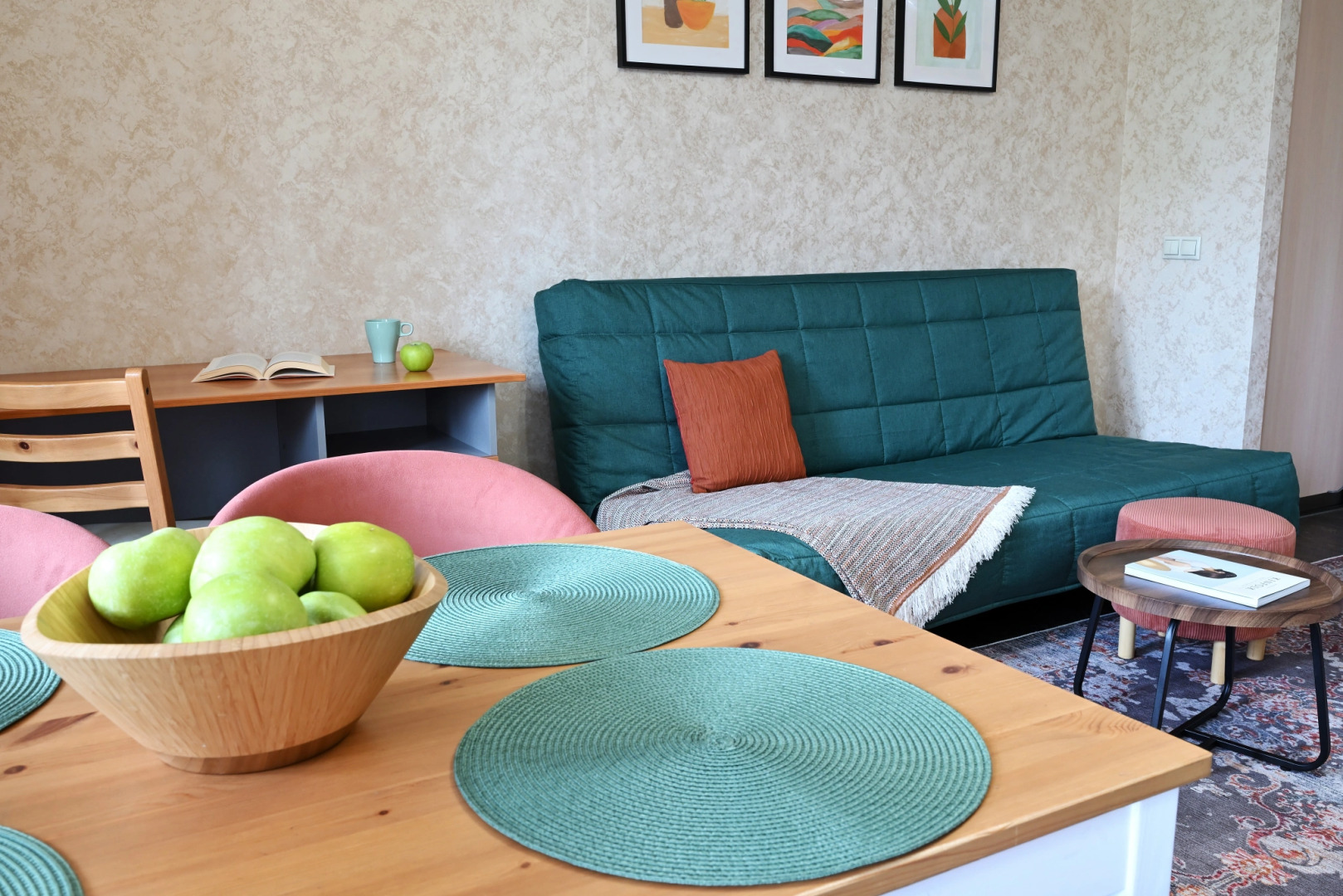 Апартаменты студия в центре ЖК Clover hose