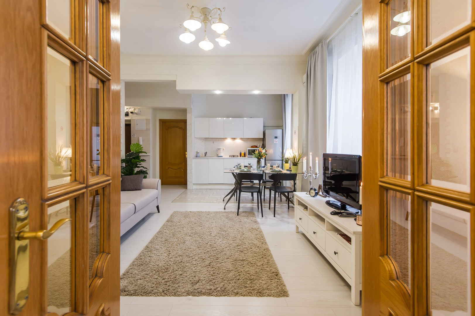 Квартира GM Apartments с Видом на МИД