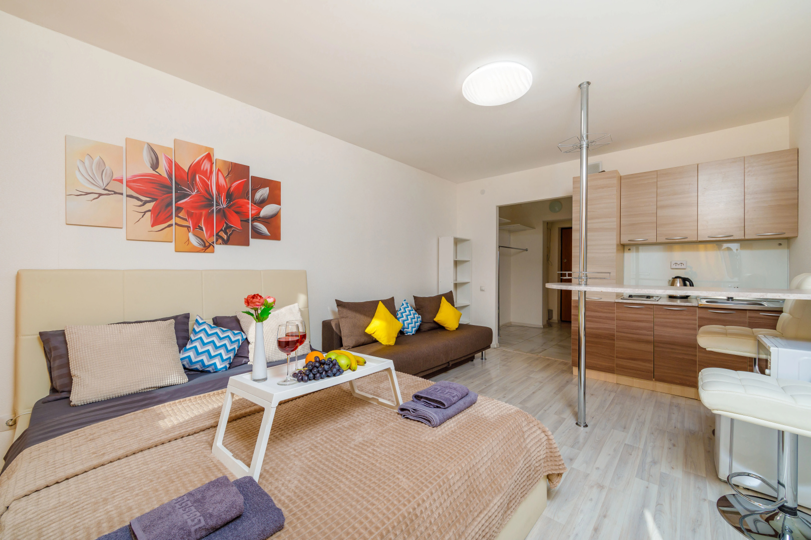 Апартаменты Dayker City Apartments Уютные на Юмашева 6