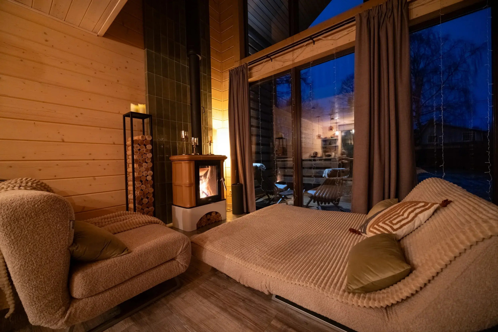 Частный дом Уютный дом с камином