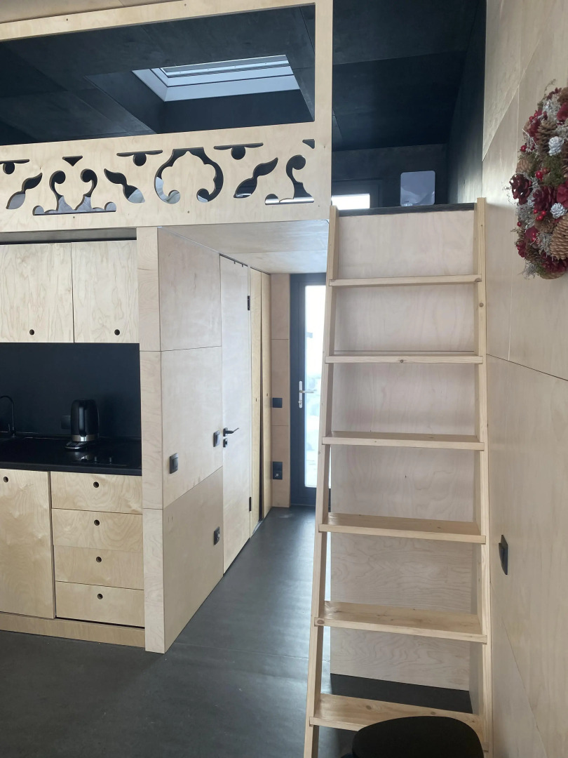 Дом Уютный с панорамными окнами