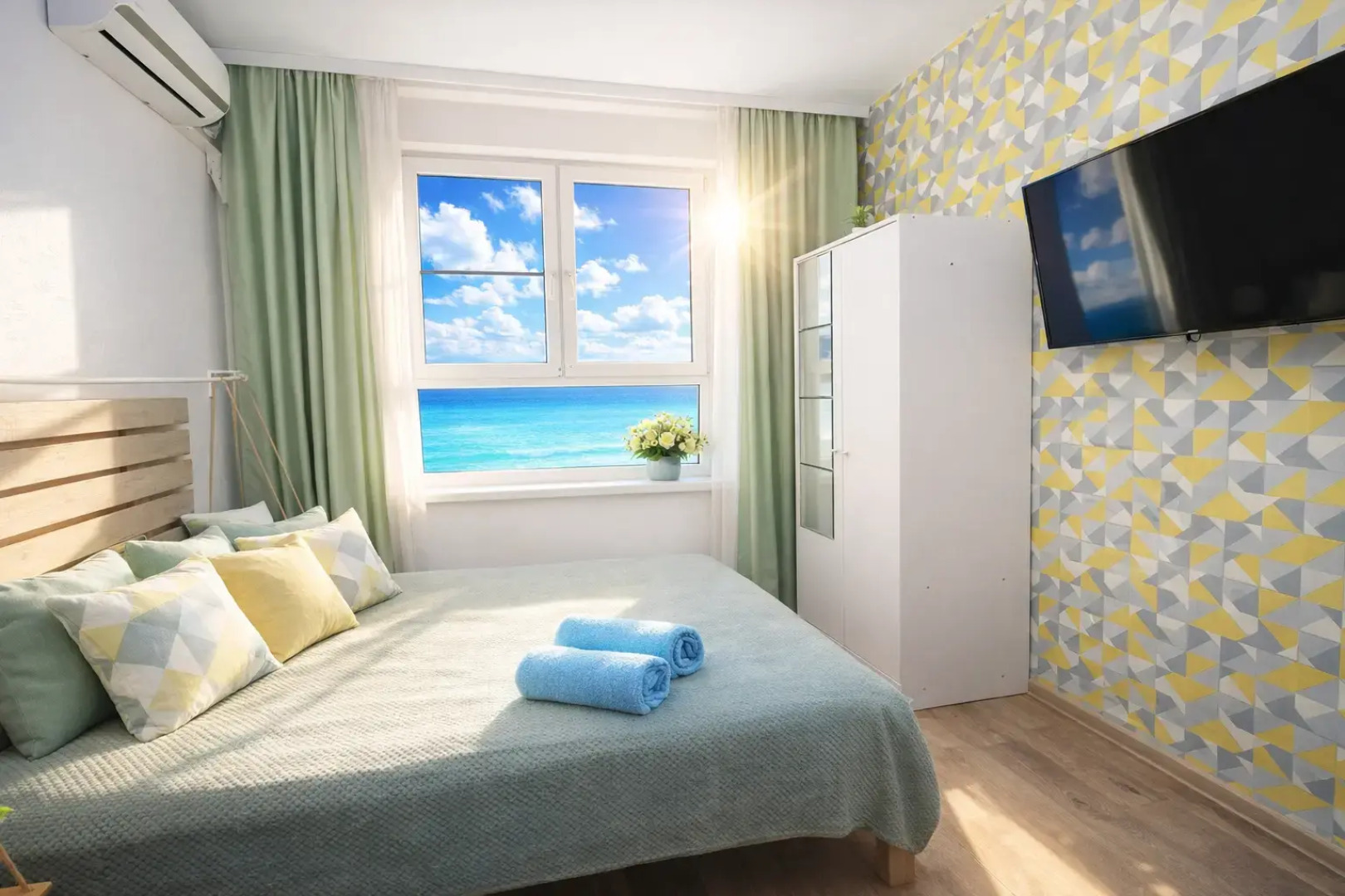 Апартаменты Люкс с Видом на море и Бухту