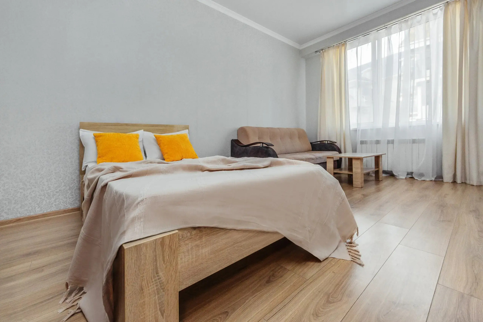 Апартаменты семейные у пляжа с подогреваемым бассейном