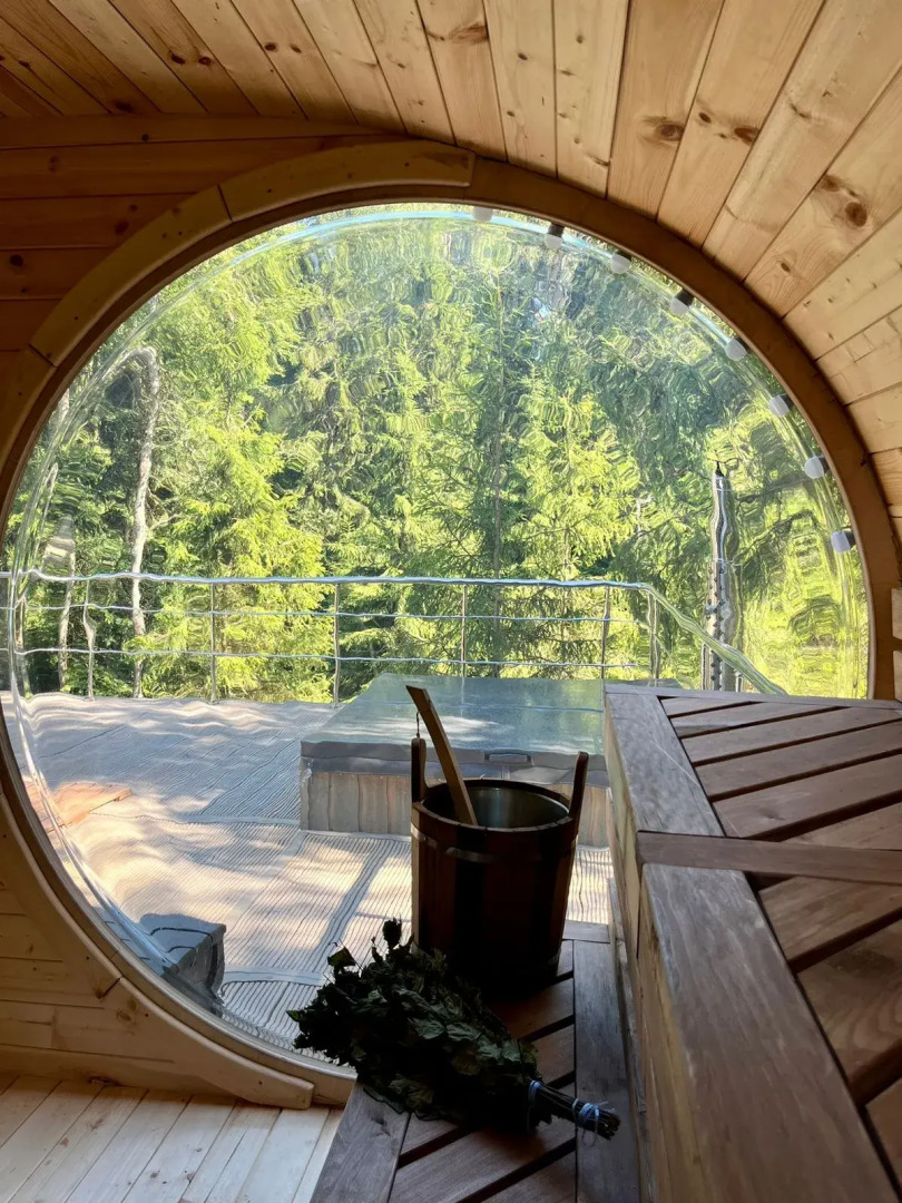 Частный дом с Джакузи и Баней у Леса и Озера