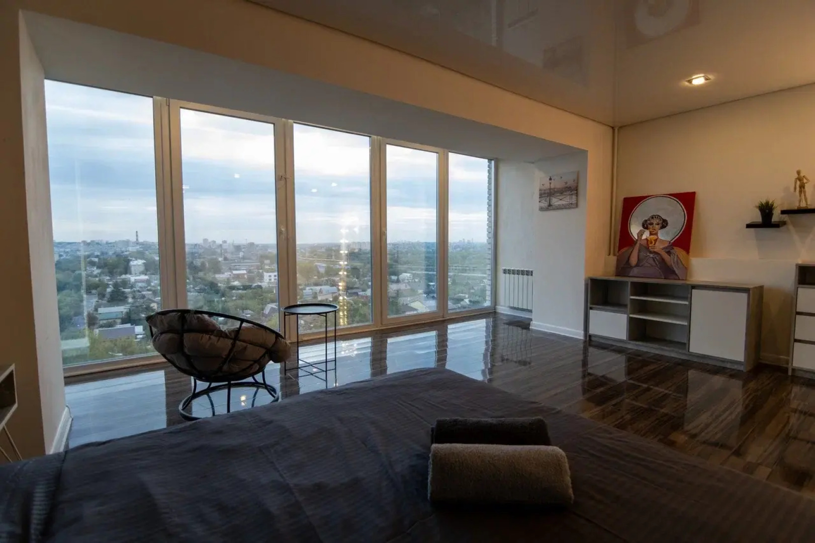 Апартаменты с панорамным видом на город