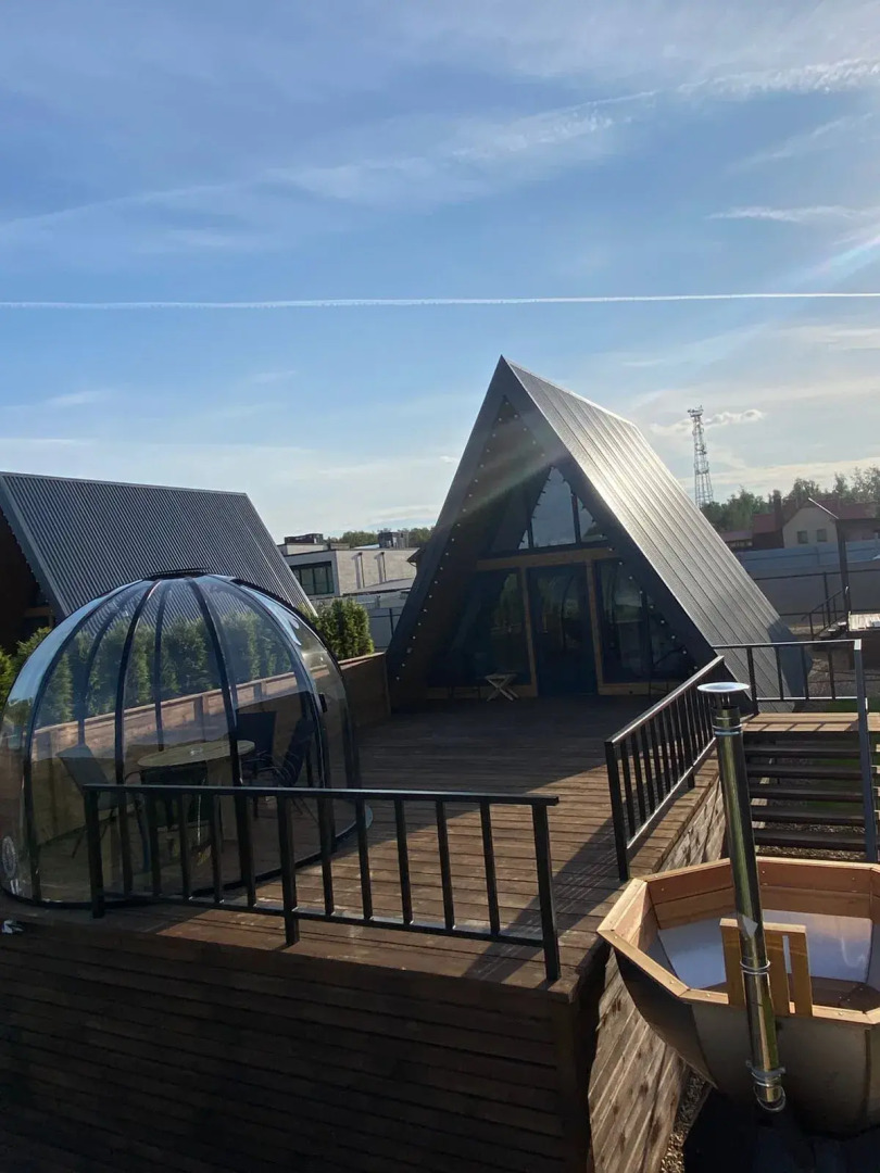 Частный Дом с Террасой и Видом на Лес