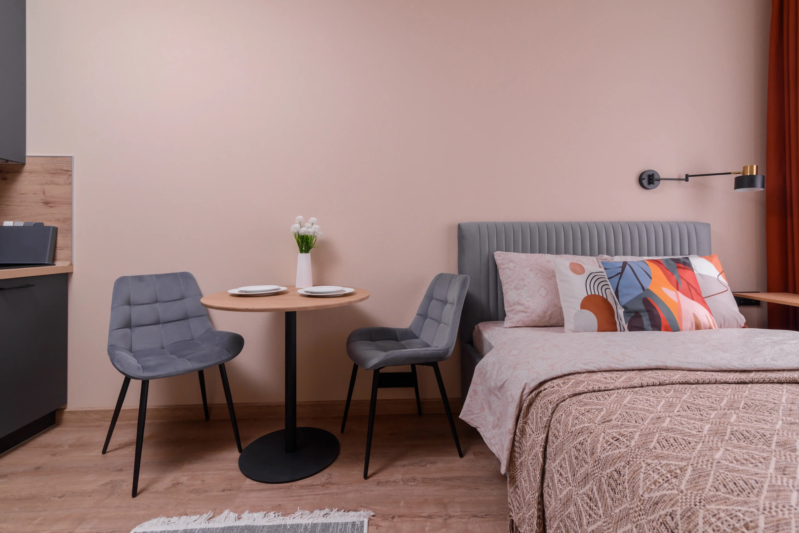 Квартира FolkFort Лесная Студия на Лобановском 9 Идеальна для Отдыха и Работы