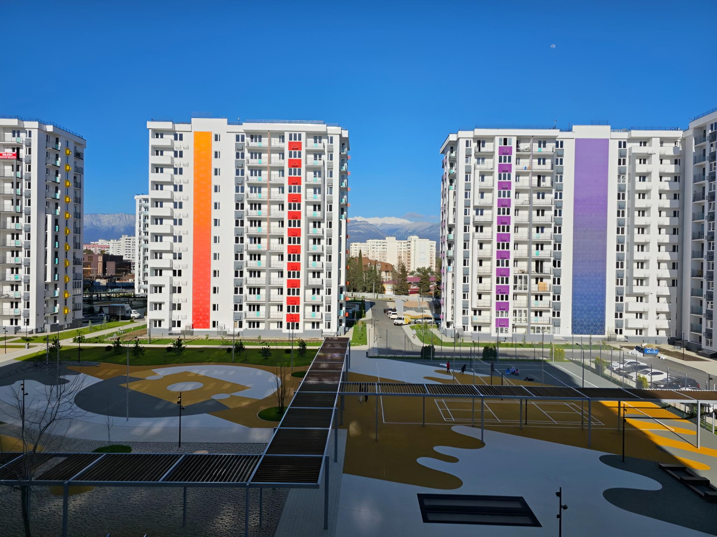 Апартаменты Уютная Квартира в Стиле Лофт с Видом на Горы