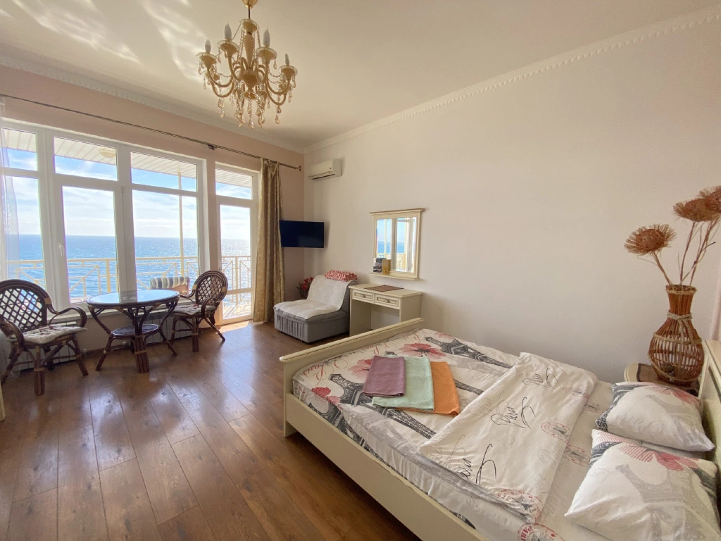Квартира Двухместная премьер с видом на море и балконом 4ж