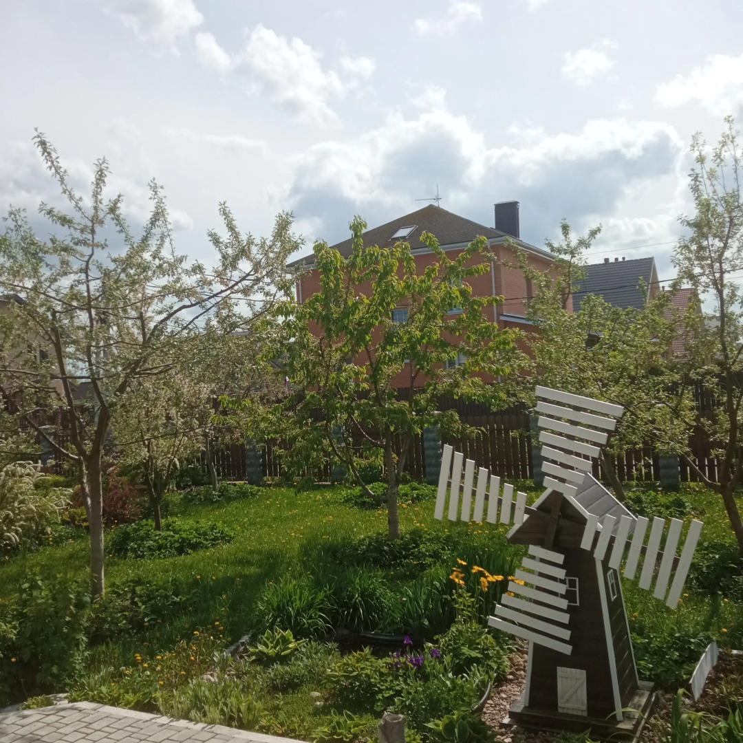 Частный дом с видом на сад в д. Санино