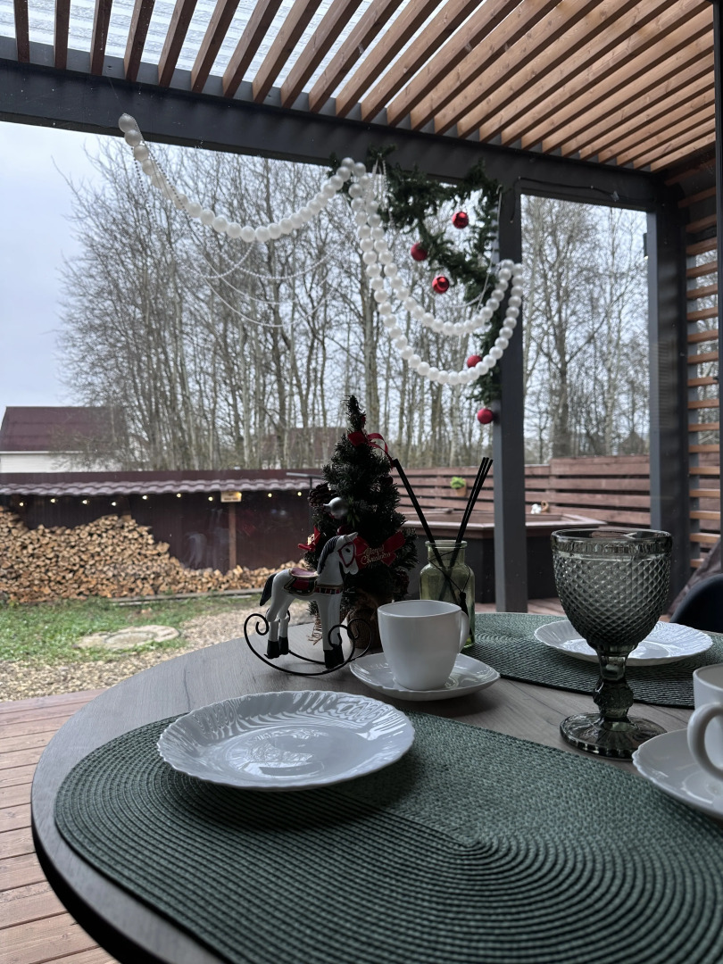 Частный дом Мини-дом с баней и чаном в Истре