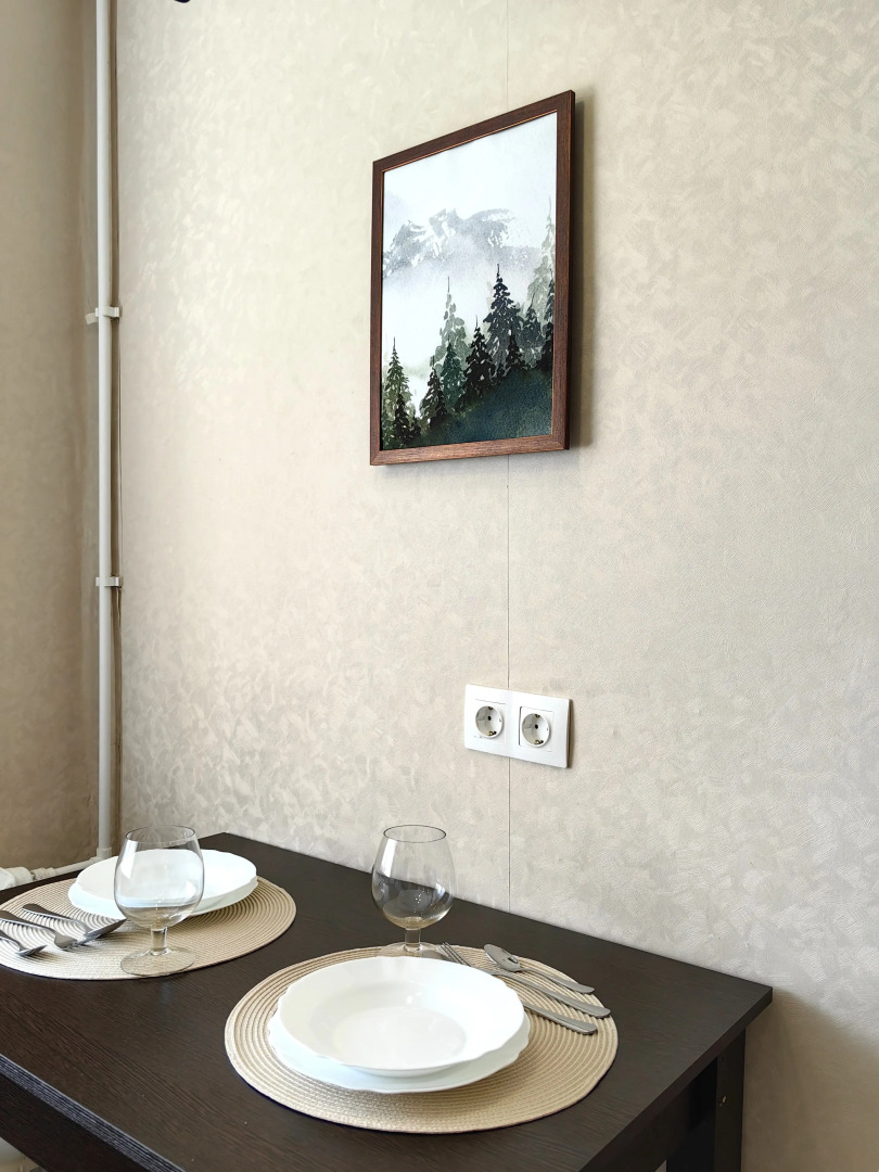 Квартира Отличная однушка с видом на горы