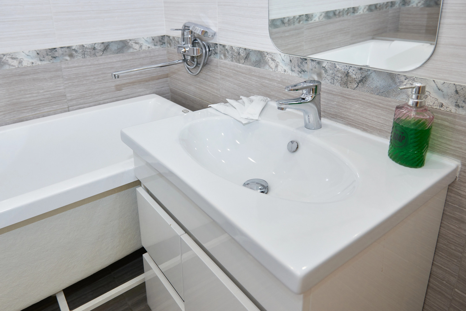 Двухкомнатные апартаменты в центре