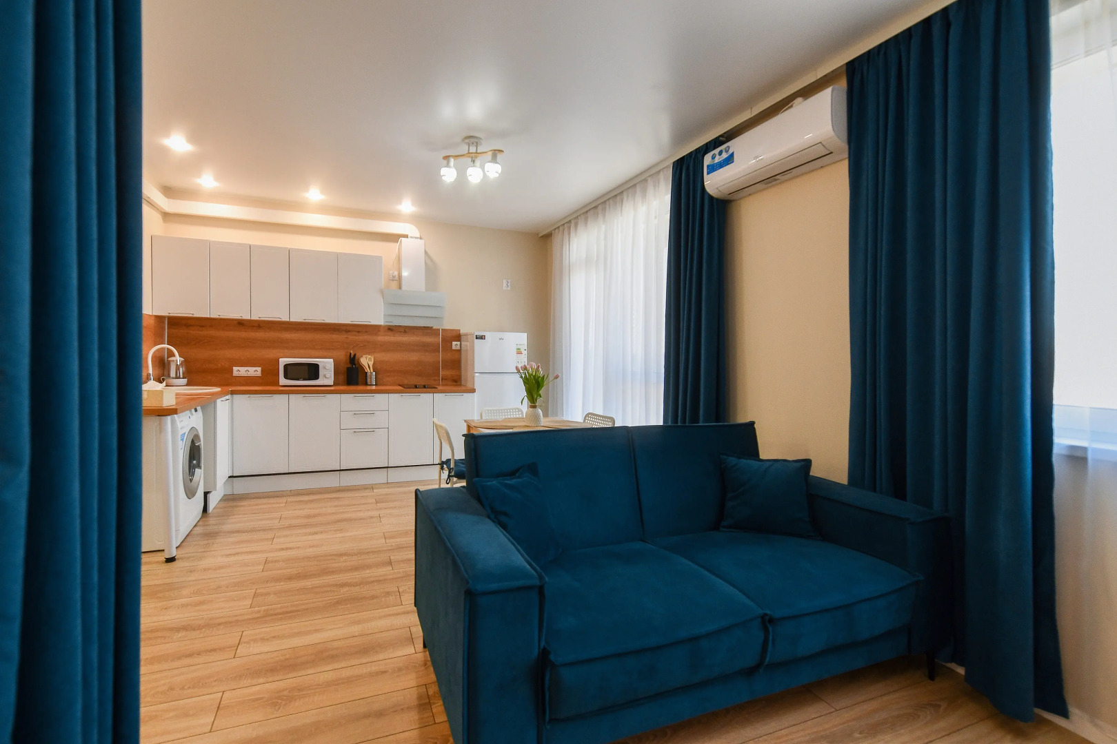 Квартира Уютная с видом на Русский мост