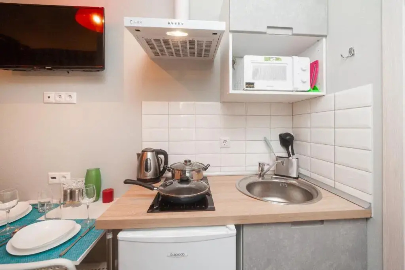 Квартира студия на Бачуринской 12-3