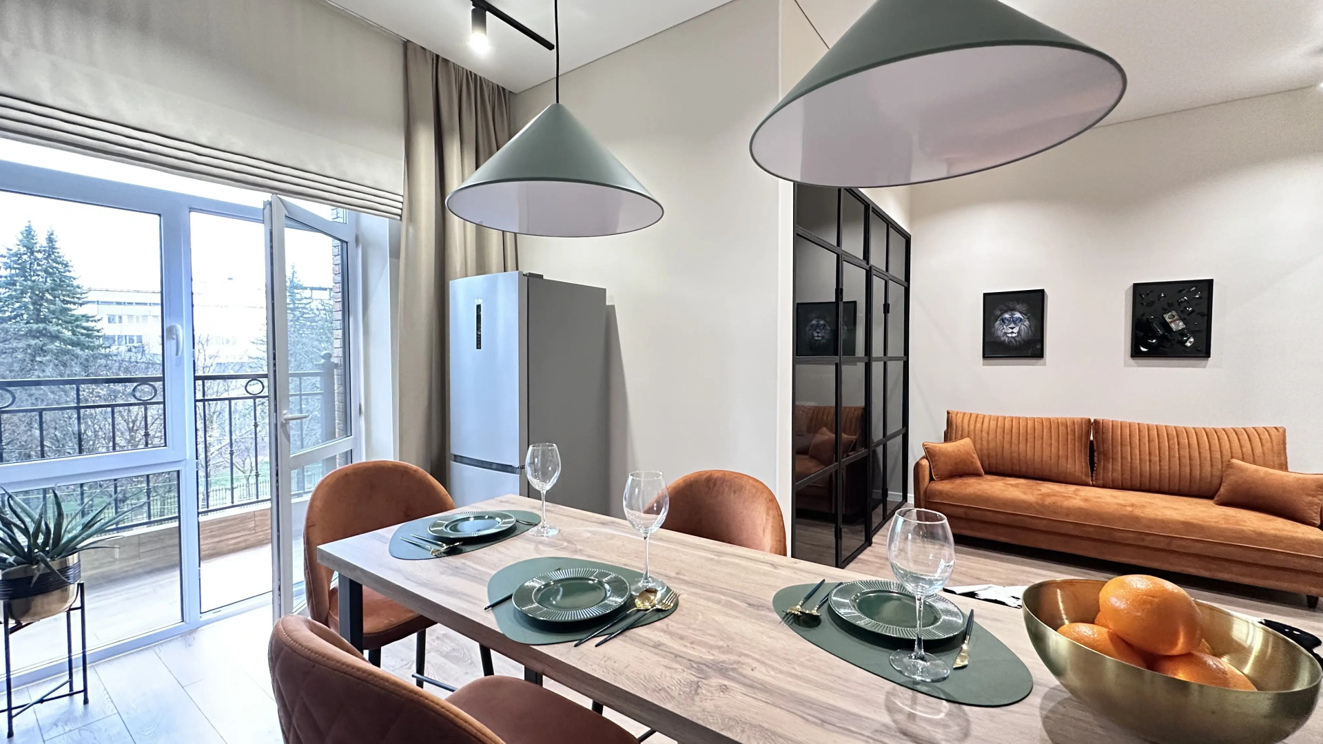 Апартаменты Однокомнатный апартамент люкс