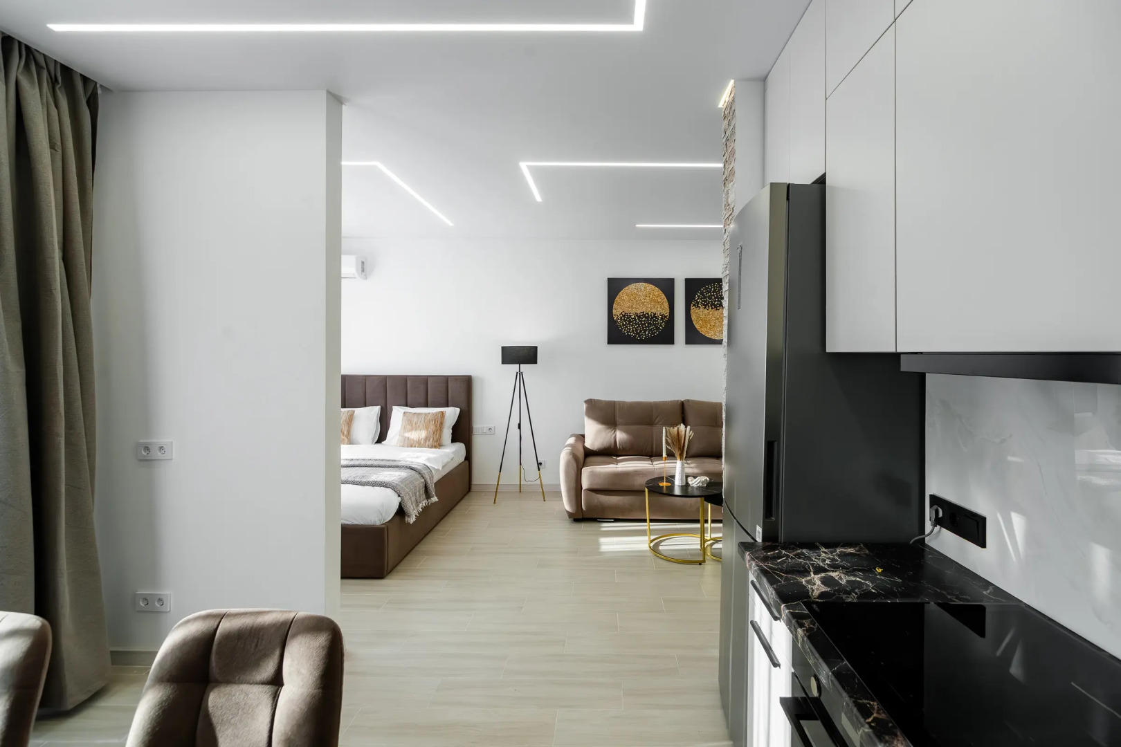 Квартира Лофт на 17 Этаже с Видом на Набережную в Жк Аквамарин 2