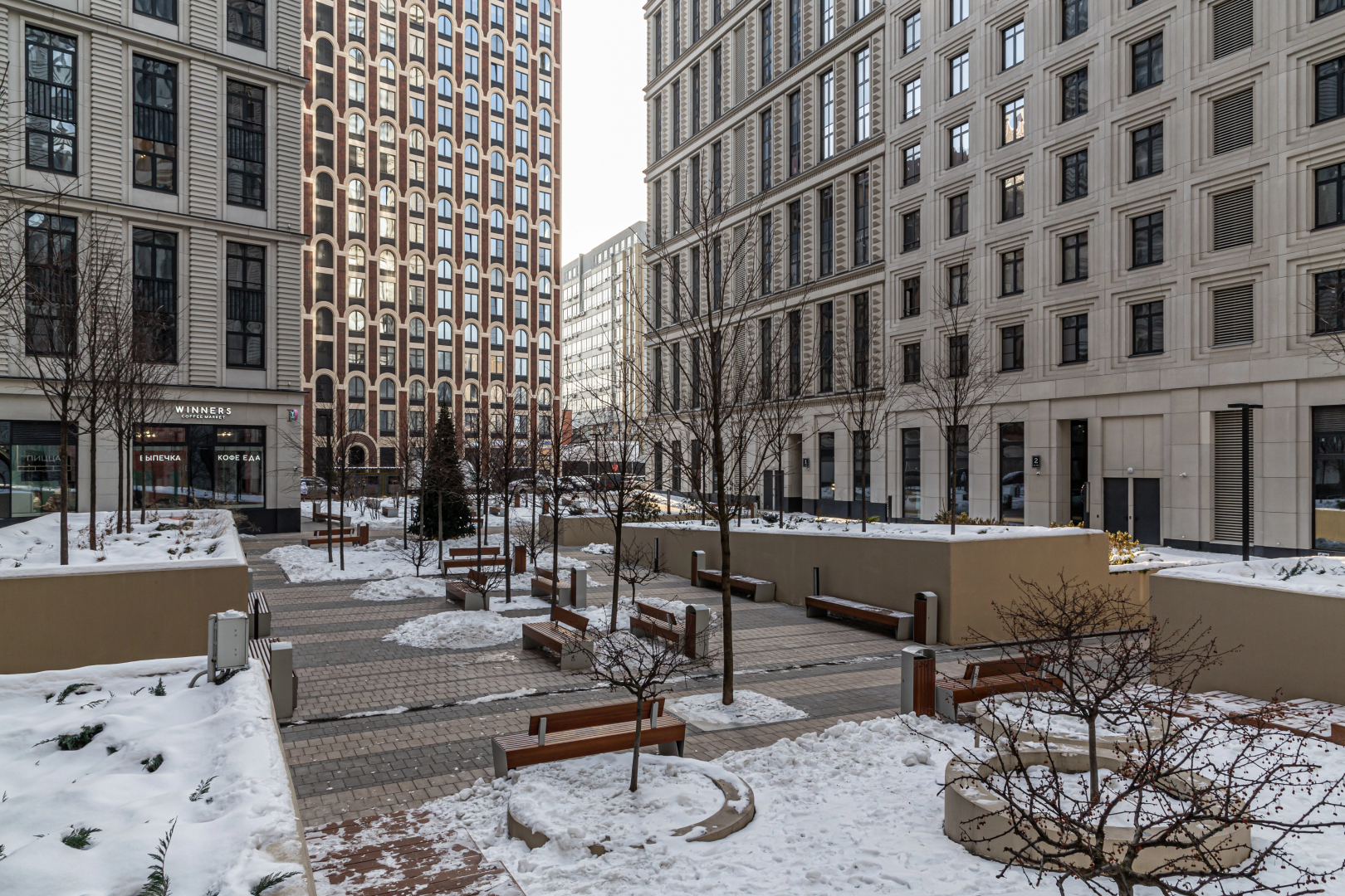 Квартира Moscow Deluxe Apartments Silver Fountain Studio