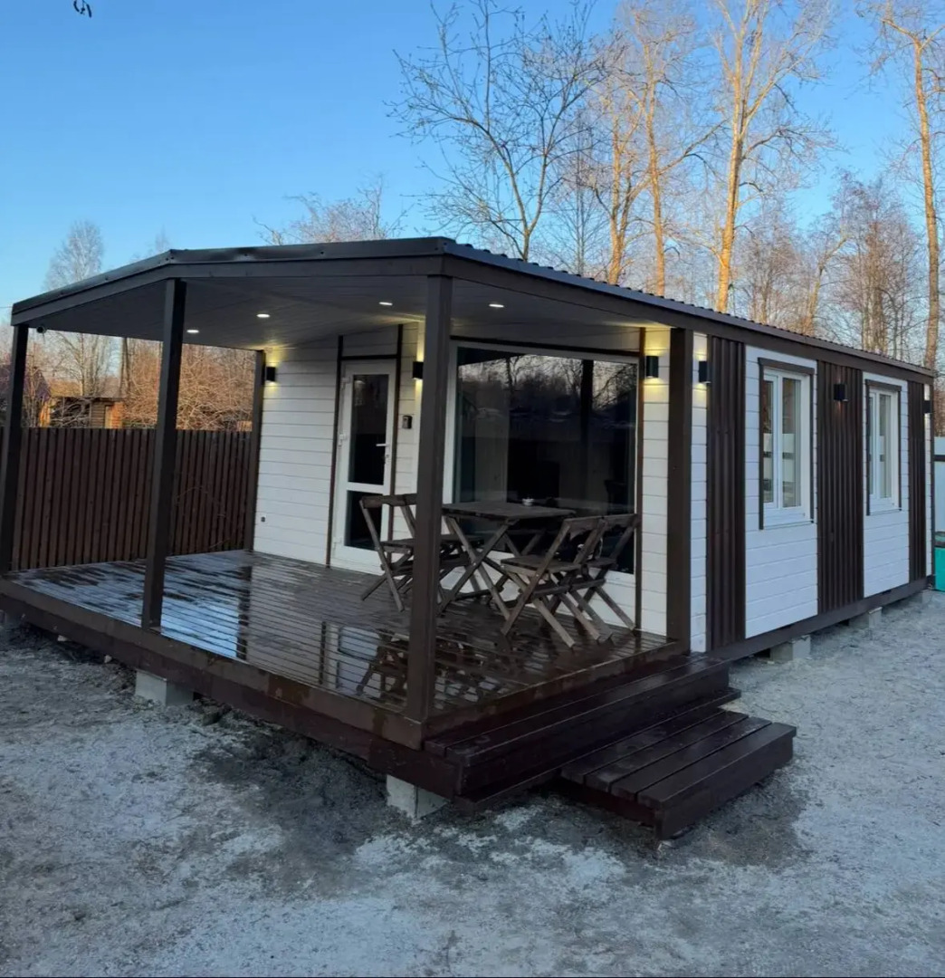 Частный дом Дом с террасой By river