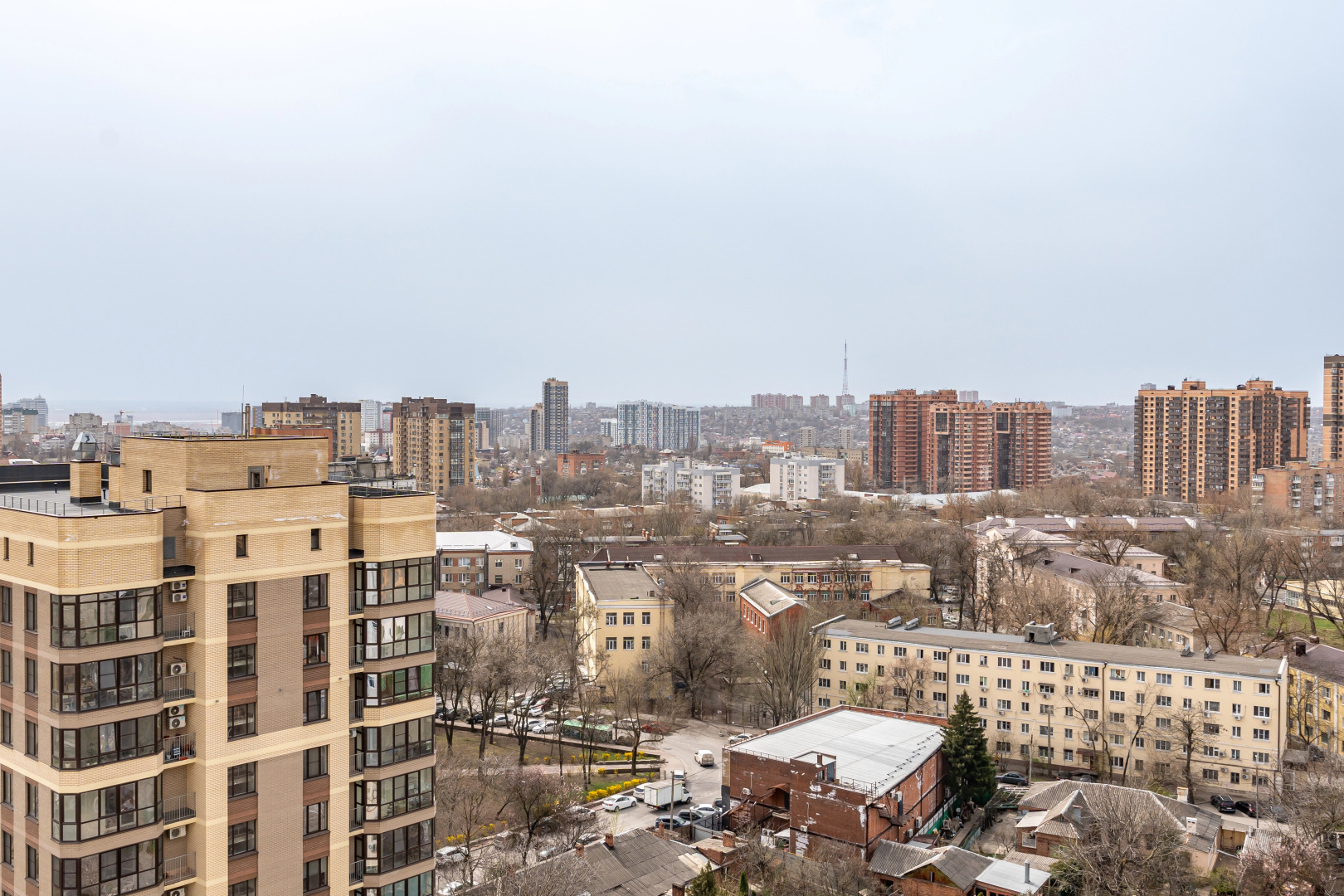 Квартира с видом на город