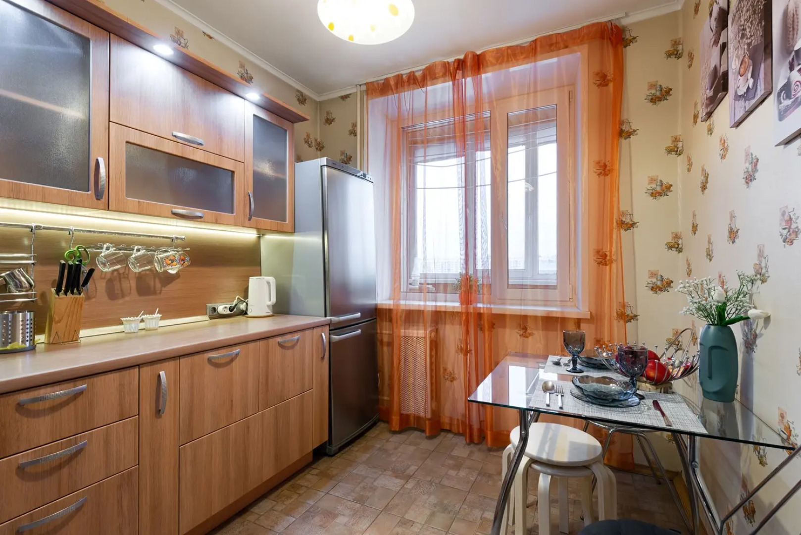 Апартаменты Уютные однокомнатные Трифонофская улица