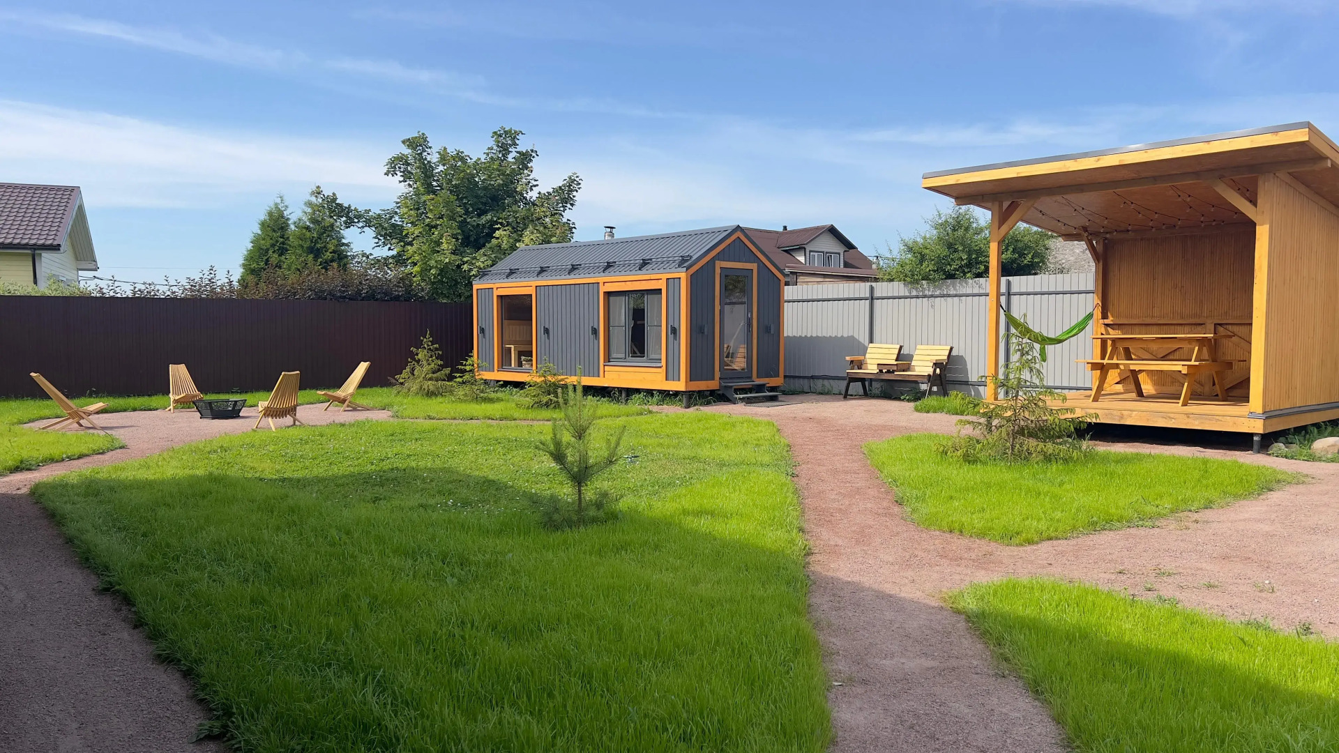 Частный дом с баней на дровах загородный