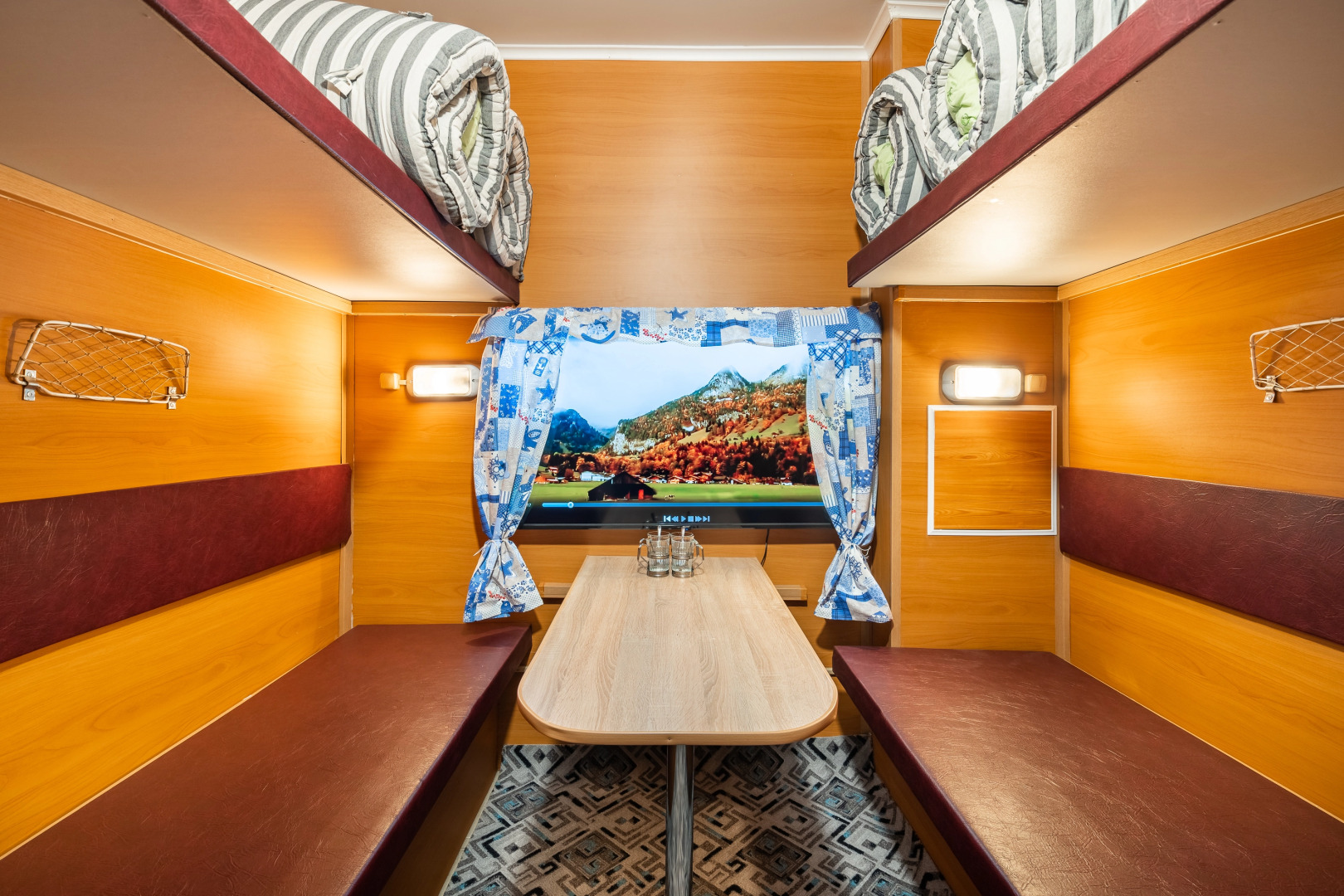 Апартаменты GLOBALSTAY. Уникальная 3-комн кв с Купе Поезда на ВО в доме Бизнес Класса ЖК Палацио