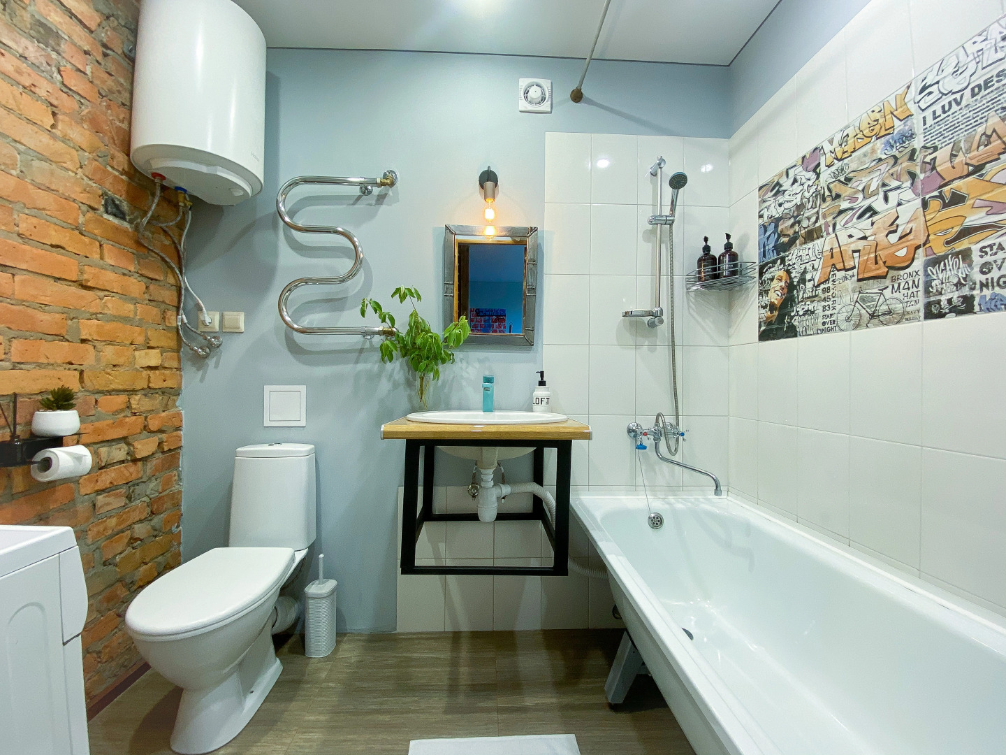 Апартаменты Hygge Karelia в стиле Art Loft