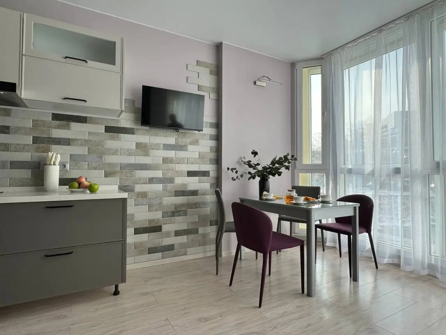 Апартаменты 2-к. 48 м² 2 Кровати