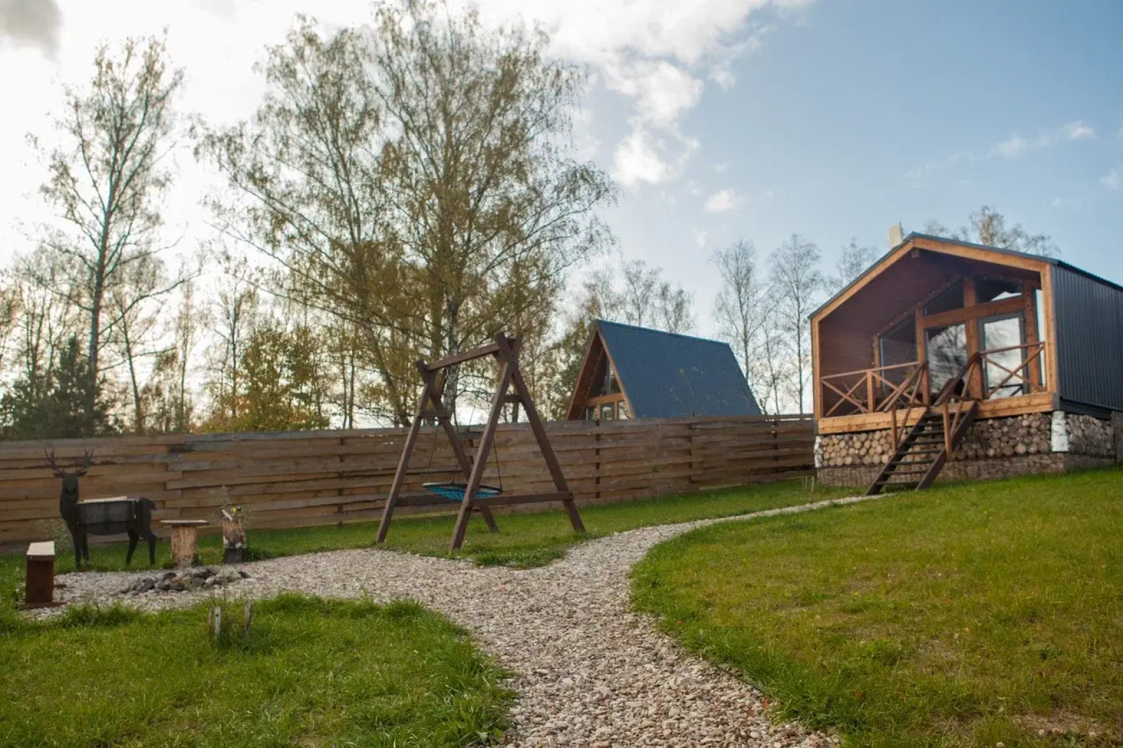 Частный дом Барнхаус "Зима"